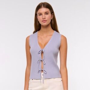 Tie-Front Knit Top - Brand